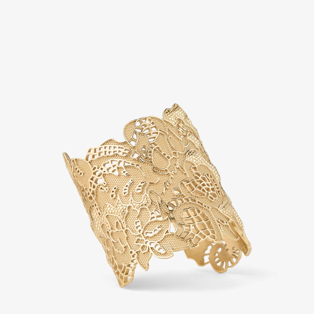 Lace Cut-Out Cuff