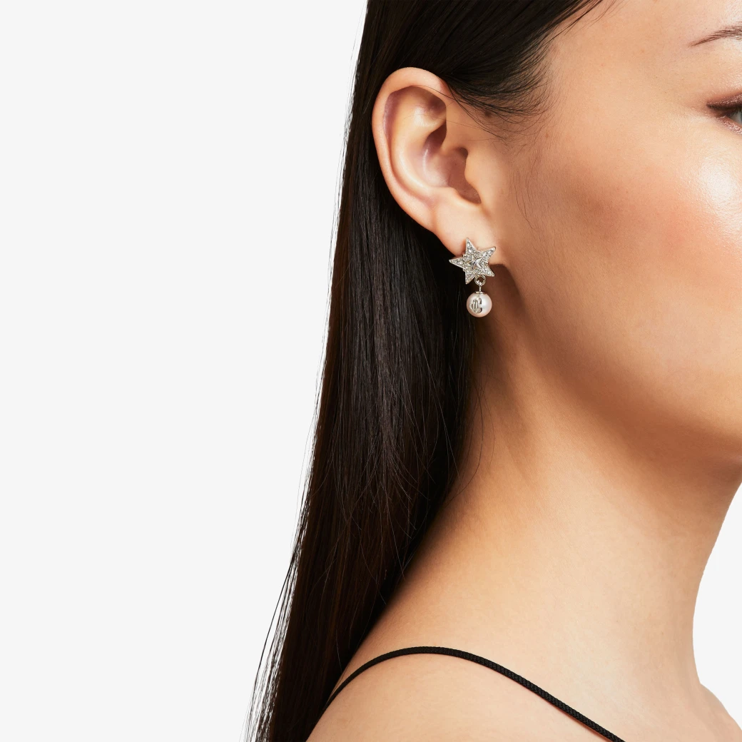 Crystal Star Earrings